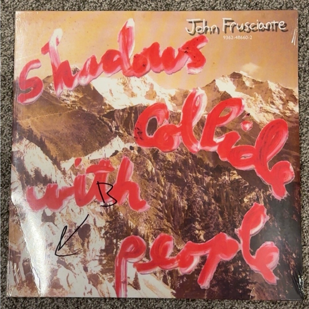 John Frusciante - Shadows Collide With People Red Vinyl (SEALED)